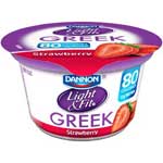 DANNON L&F GREEK STRAWBERRY SS