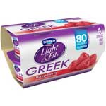 DANNON L&F GREEK RASPBERRY 4PK