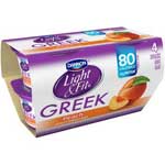 DANNON L&F GREEK PEACH 4PK