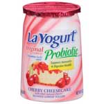LA YOGURT LOWFAT CHERRY CHEESECAKE