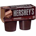 HERSHEYS CHOCOLATE PUDDING 4PK