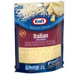 KRAFT SHREDDED ITALIAN 5CHEESE