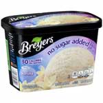BREYERS NO SUGAR ADDED VANILLA