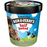 BEN & JERRYS HALF BAKED ICE CREAM