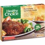 HEALTHY CHOICE SALISBURY STEAK HOMESTYLE