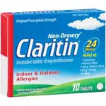 CLARITIN 24 HOUR ALLERGY TABLETS