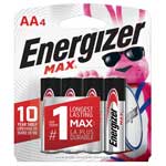 ENERGIZER MAX AA 4PK