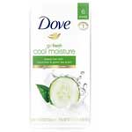 DOVE GO FRESH  COOL MOISTURE 6-BAR
