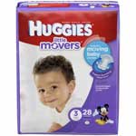 HUGGIES LITTLE MOVERS S3 JBO