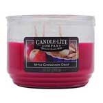 CANDLE LITE APPLE CINNAMON SCENTED