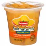 DEL MONTE  NO SUGAR ADDED PEACH CHUNK