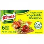 KNORR VEGETABLE BOUILLON CUBES