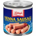 LIBBYS VIENNA SAUSAGE CHICKEN & PORK
