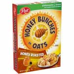 POST HONEY BUNCHES REG HONEY ROASTED