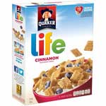 QUAKER LIFE CEREAL CINAMON