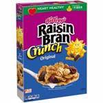 KELLOGGS RAISIN BRAN CRUNCH CEREAL