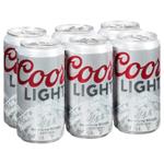 COORS LIGHT 6PK
