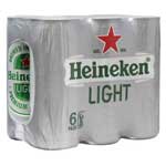 HEINEKEN PREMIUM LIGHT LATA 6-PK