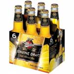 MILLER GENUINE DRAFT 6-PK