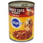 PEDIGREE CHOICE CUTS WITH BEEF