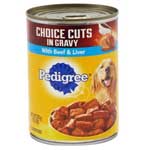 PEDIGREE WITH BEEF & LIVER