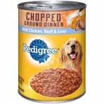 PEDIGREE CHOPPED MEATY DINNER