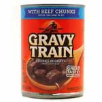 GRAVY TRAIN CHUNKS IN GRAVY WITH BEEF