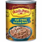 OLD EL PASO FAT FREE REFRIED BEANS