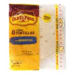 OLD EL PASO 8 FLOUR TORTILLAS