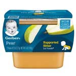 GERBER 1ST FOODS PEARS 2PK