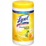 LYSOL DISINFECTING WIPES LEMON & LIME