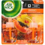 AIRWICK SCENTED OIL REFILL HAWAIIAN 2PK