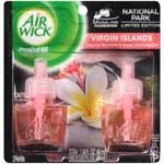 AIRWICK SCENTED OIL REFILL V.ISLANDS 2PK