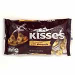 HERSHEYS KISSES MILK CHOCOLATE W/ALMOND