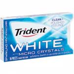 TRIDENT WHITE GUM MICRO CRYSTALS