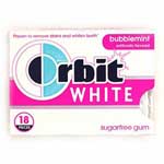 ORBIT WHITE BUBBLEMINT 18PCS