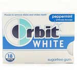 ORBIT WHITE PEPPERMINT 18PCS