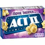 ACT II POPCORN MOVIE THEATER BUTTER 3PK