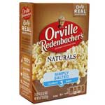 ORVILLE REDENBACHERS NATURAL POPCORN