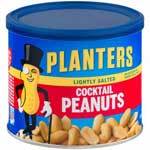 PLANTERS COCKTAIL PEANUTS LIGHTLY SALTED
