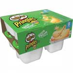 PRINGLES SOUR CREAM & ONION SNACK PACKS