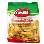 TUMBIS LONJAS DE PLATANOS NATURAL