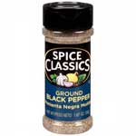 SPICE CLASSICS GROUND BLACK PEPPER