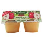 APPLESNAX UNSWEETENED APPLESAUCE 4PK