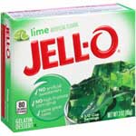 JELL-O LIME GELATIN