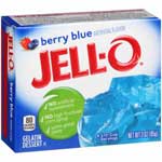 JELL-O BERRY BLUE GELATIN