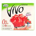 VIVO GELATINA BERRIES SUGAR FREE