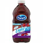 OCEAN SPRAY LIGHT CRAN-GRAPE JUICE