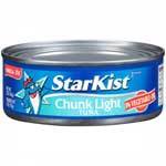 STARKIST CHUNK LIGHT TUNA OIL