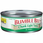 BUMBLE BEE CHUNK LIGHT TUNA IN WATER